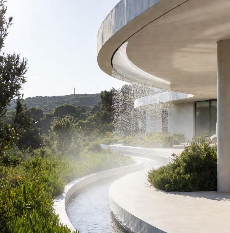 Circadian Villas feature solar energy, golf views, water harvesting, and regenerative design in Madeira