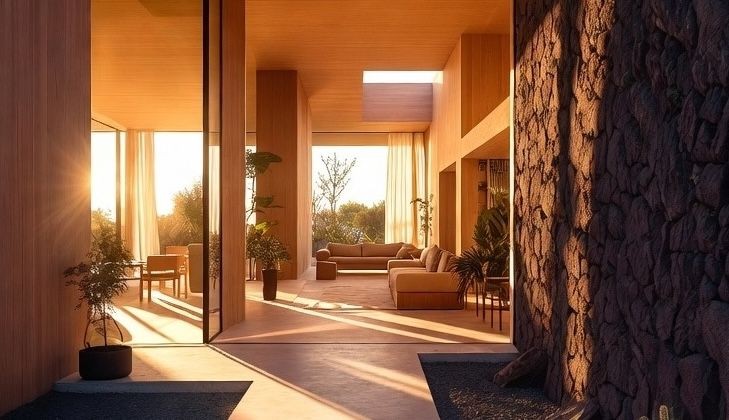 Circadian Villas feature solar energy, golf views, water harvesting, and regenerative design in Madeira